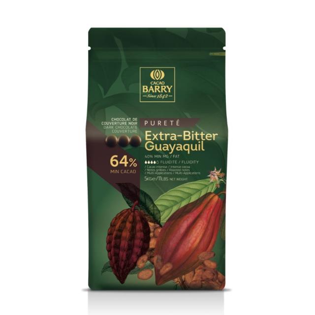 福市企業,CACAO BARRY 瓜瓦基爾64%濃純鈕釦