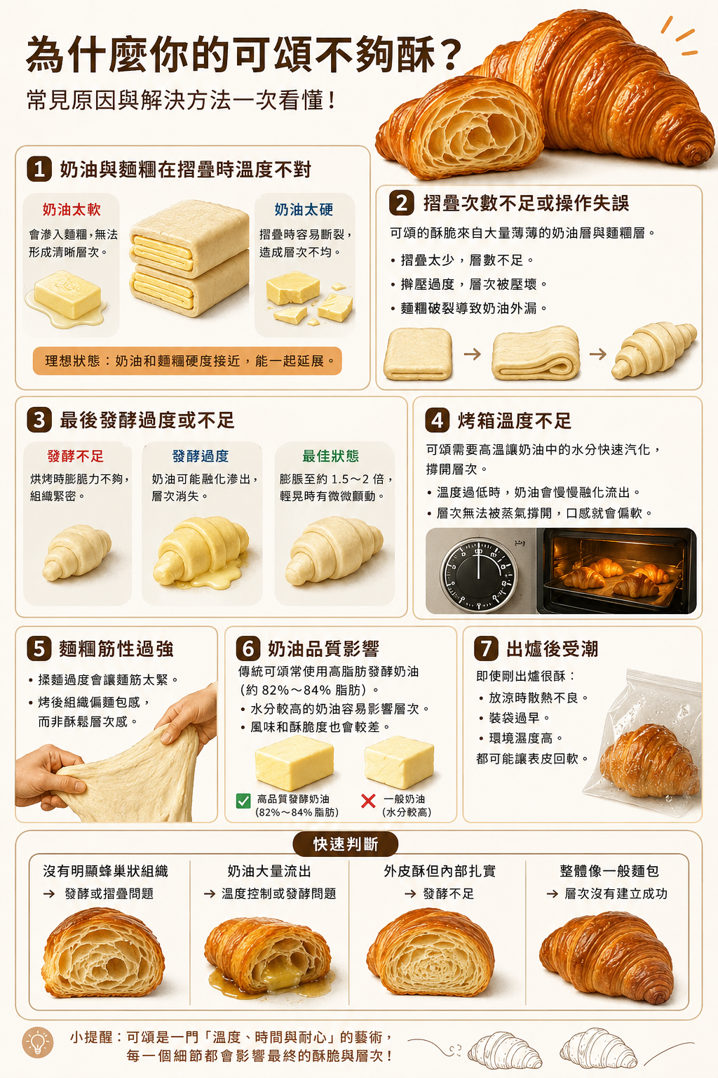 福市企業,為什麼可頌不夠酥？